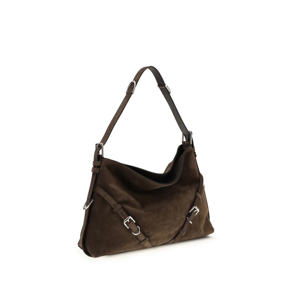 Givenchy Black Calf Leather Bos Taurus Shoulder Bag Givenchy