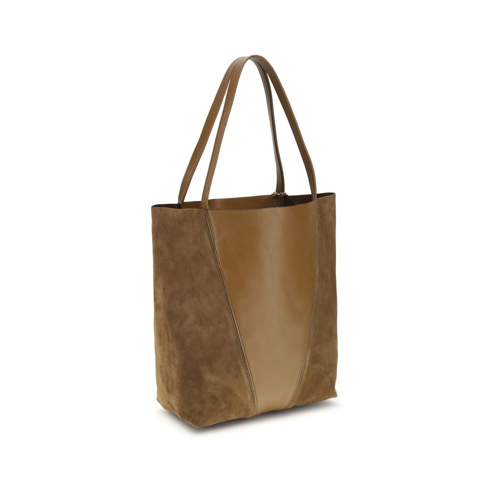 Chloé Beige Calf Leather Bos Taurus Shoulder Bag Chloé