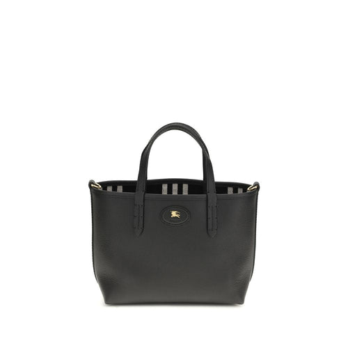 Burberry Black Calf Leather Bos Taurus Shoulder Bag Burberry