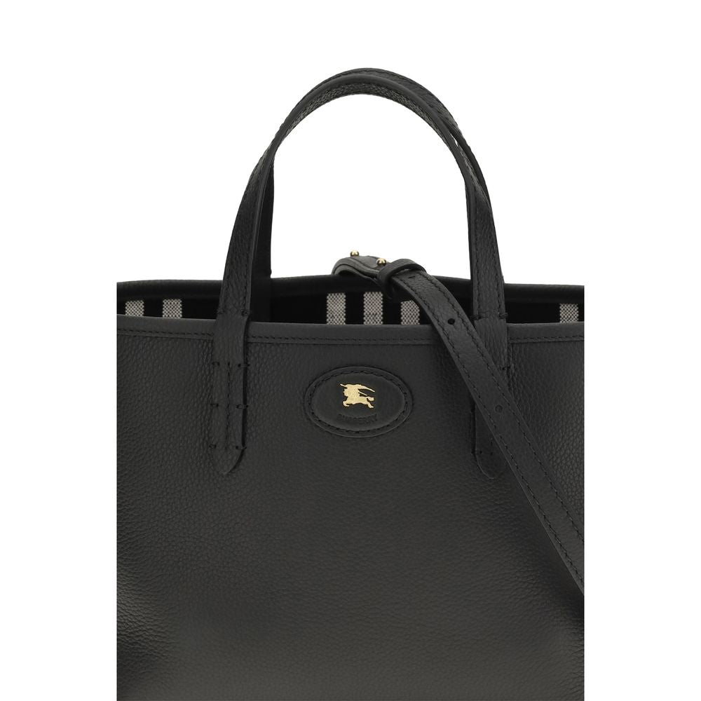 Burberry Black Calf Leather Bos Taurus Shoulder Bag Burberry