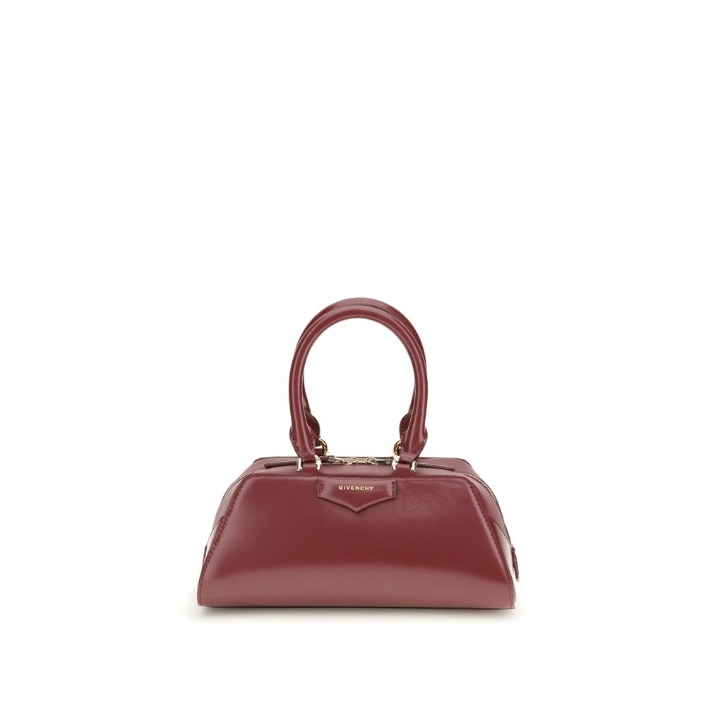 Givenchy Bordeaux Calf Leather Bos Taurus Handbag Givenchy