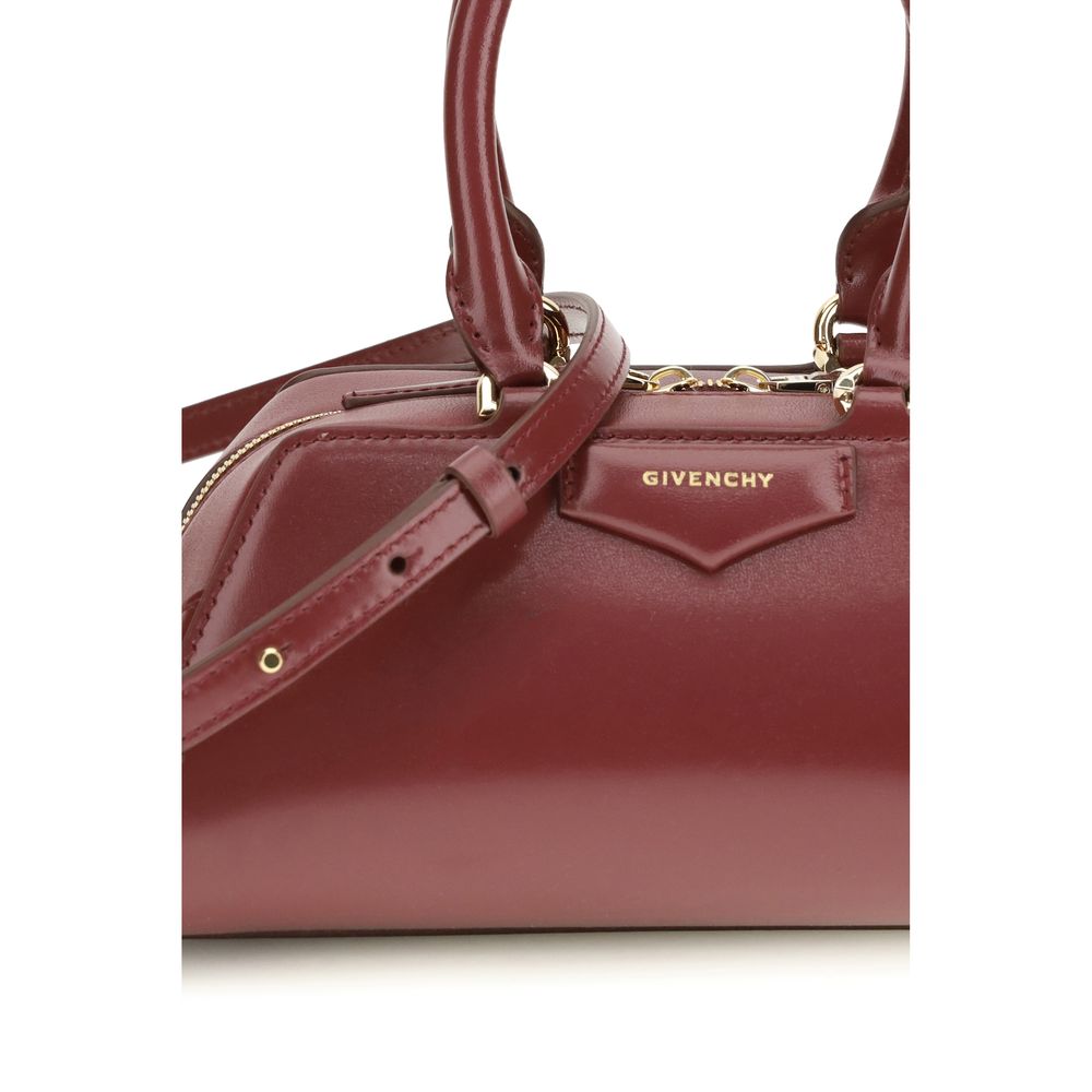 Givenchy Bordeaux Calf Leather Bos Taurus Handbag Givenchy