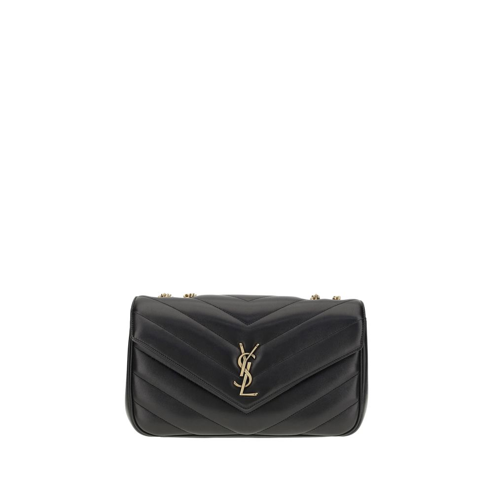 Saint Laurent Black Calf Leather Bos Taurus Shoulder Bag Saint Laurent