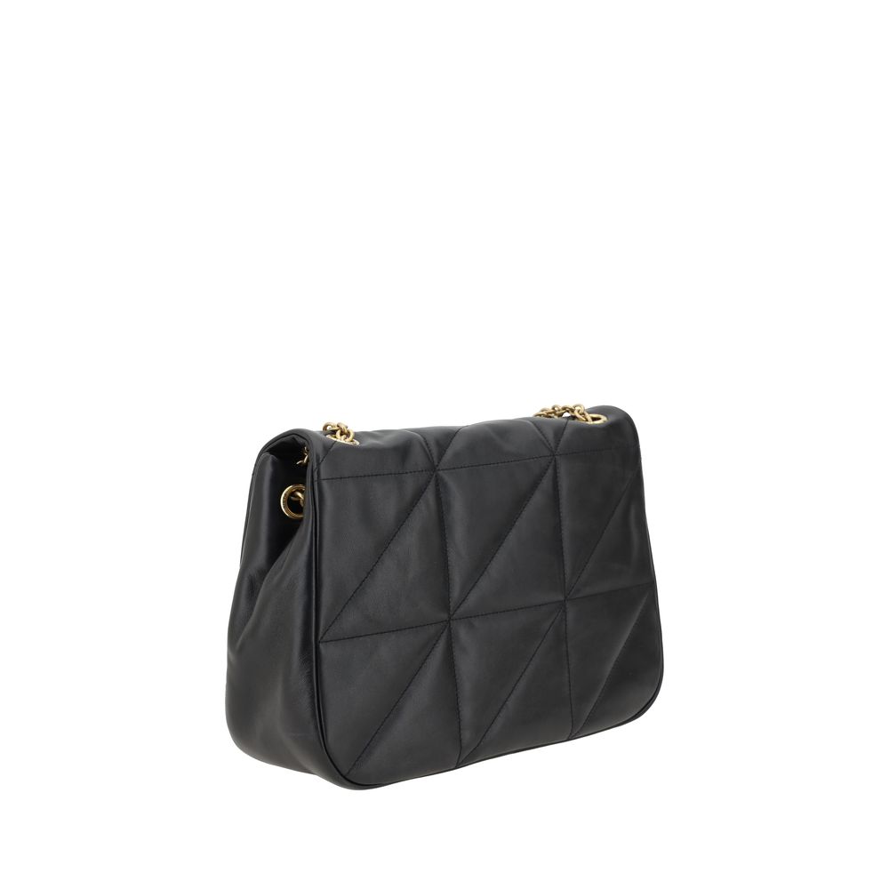 Saint Laurent Black Calf Leather Bos Taurus Shoulder Bag Saint Laurent