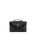 Saint Laurent Black Lamb Ovis Aries Aries Shoulder Bag Saint Laurent