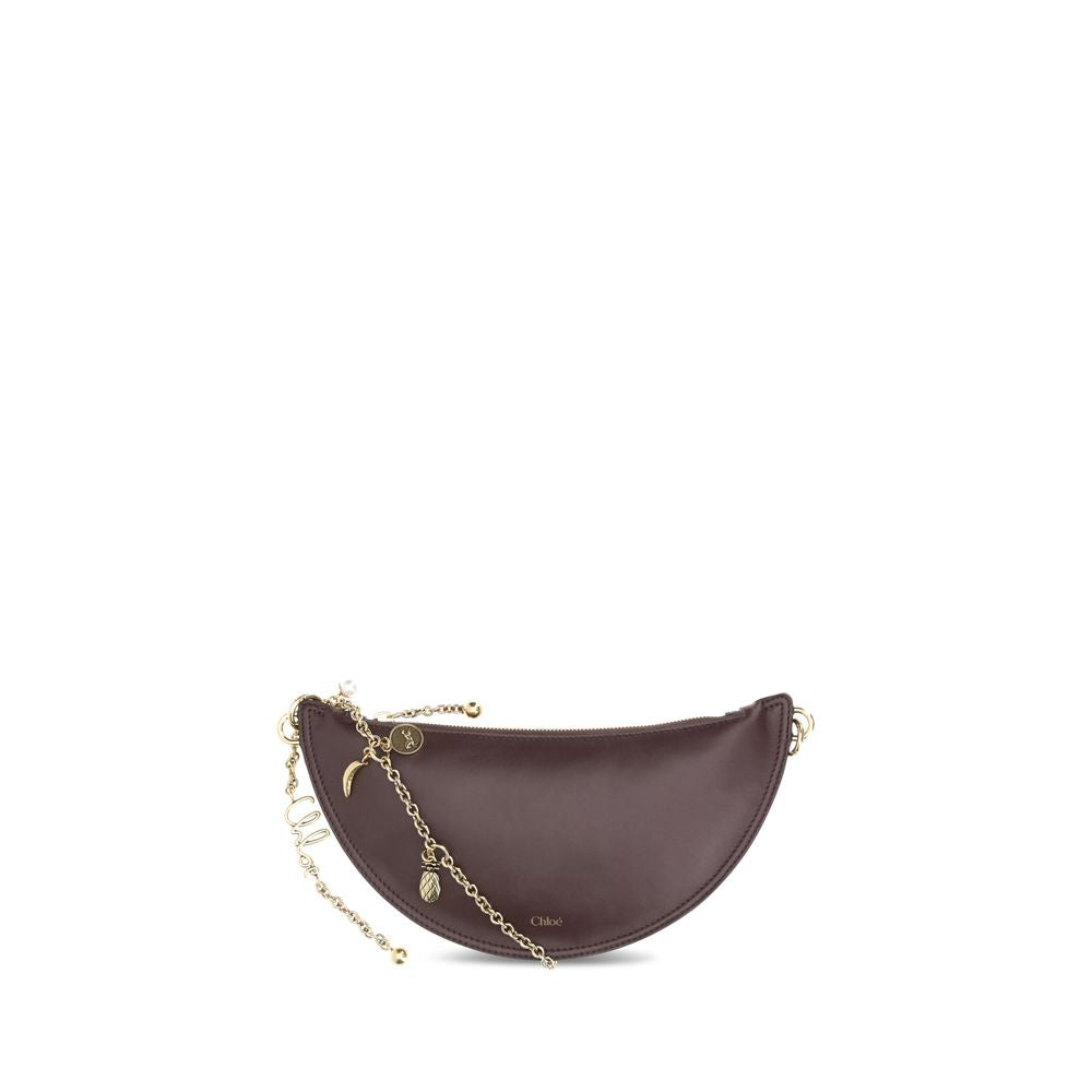 Chloé Brown Lamb Ovis Aries Aries Shoulder Bag Chloé