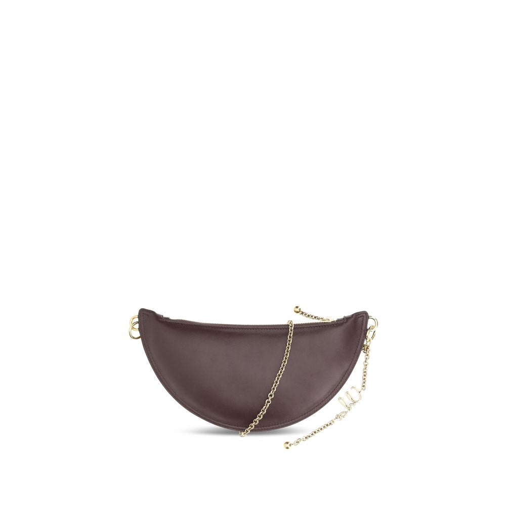 Chloé Brown Lamb Ovis Aries Aries Shoulder Bag Chloé