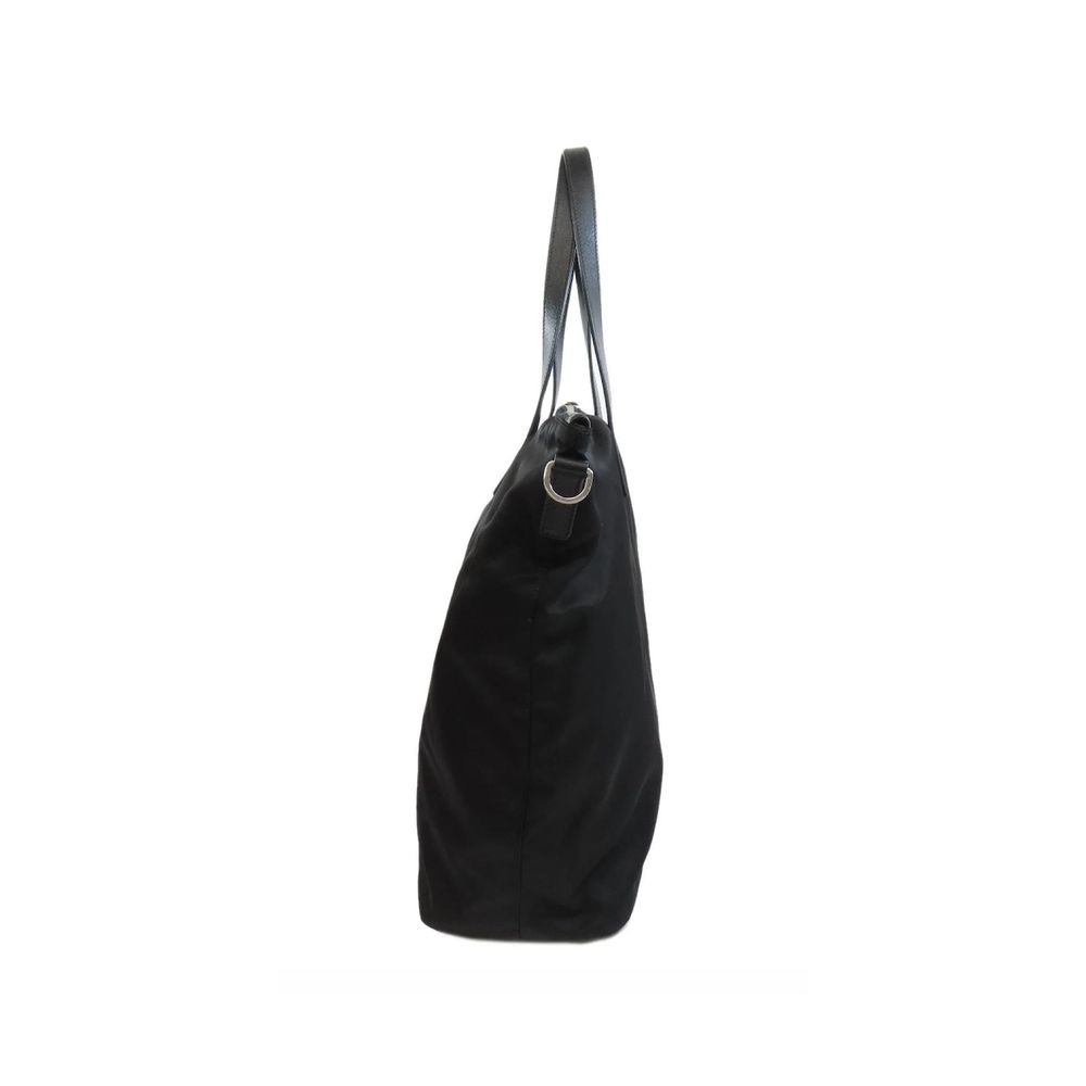 Prada Black Nylon Tote Bag Prada