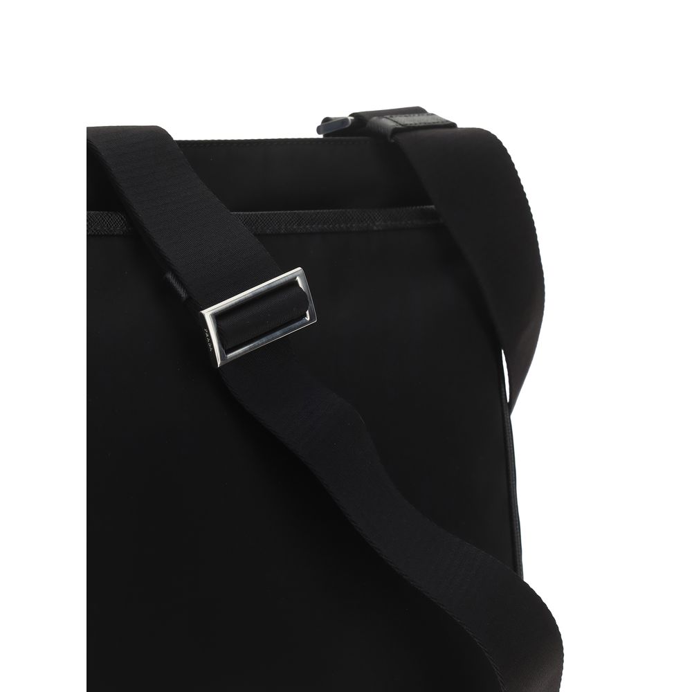 Prada Black Nylon Shoulder Bag Prada