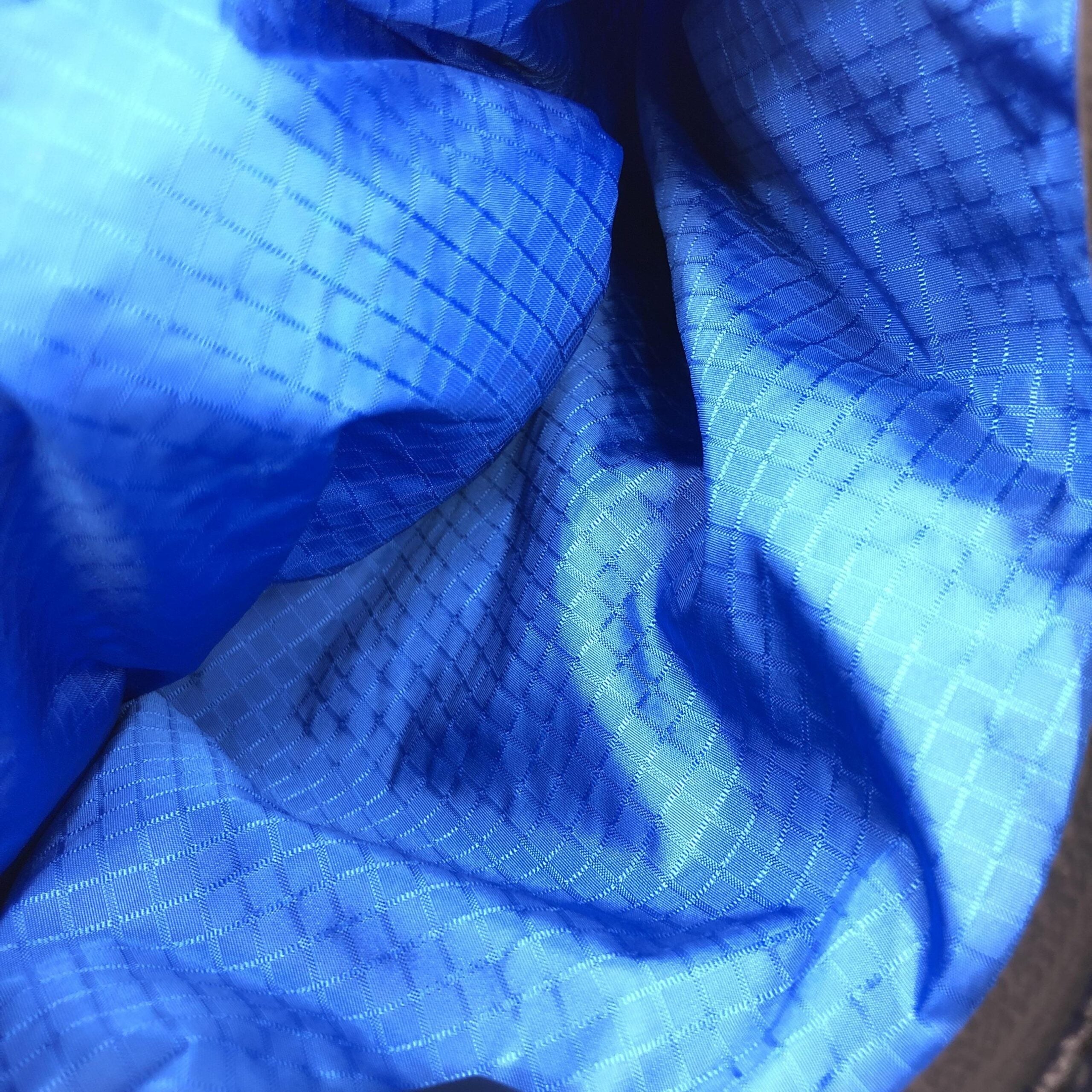 Bottega Veneta Black And Blue Nylon Convertible Tote Bottega Veneta