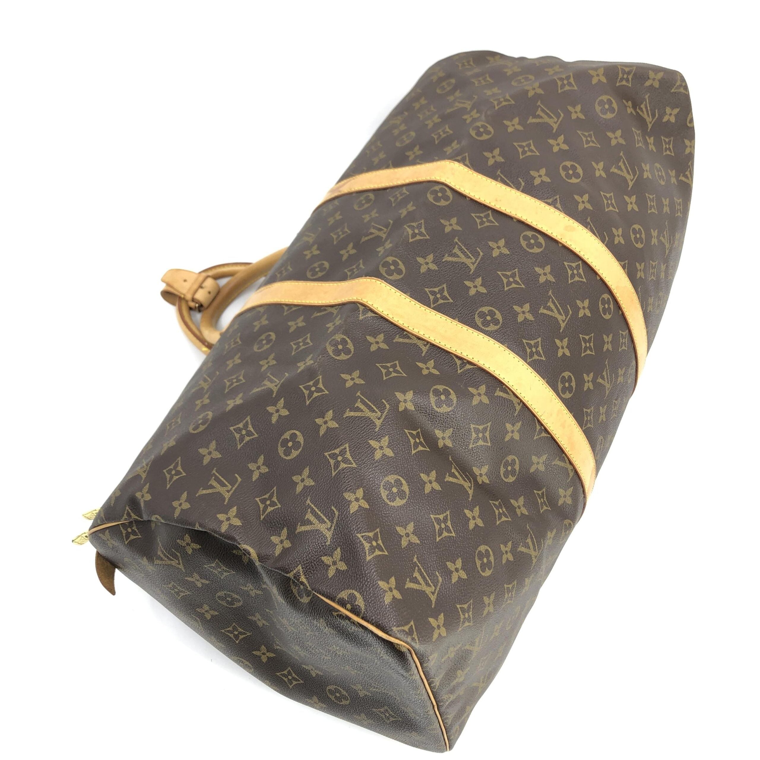 Louis Vuitton Monogram Keepall 55 Handbag Louis Vuitton
