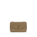 Saint Laurent Beige Calf Leather Bos Taurus Shoulder Bag Saint Laurent