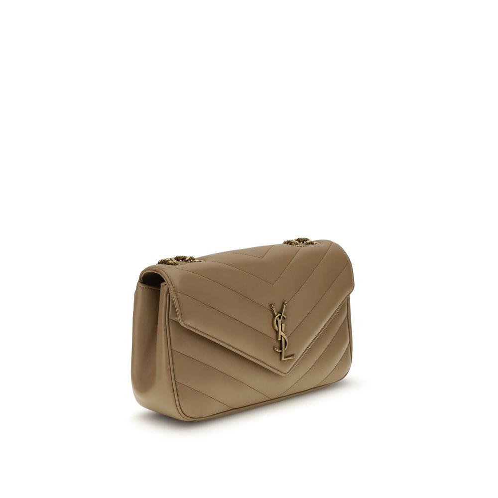 Saint Laurent Beige Calf Leather Bos Taurus Shoulder Bag Saint Laurent