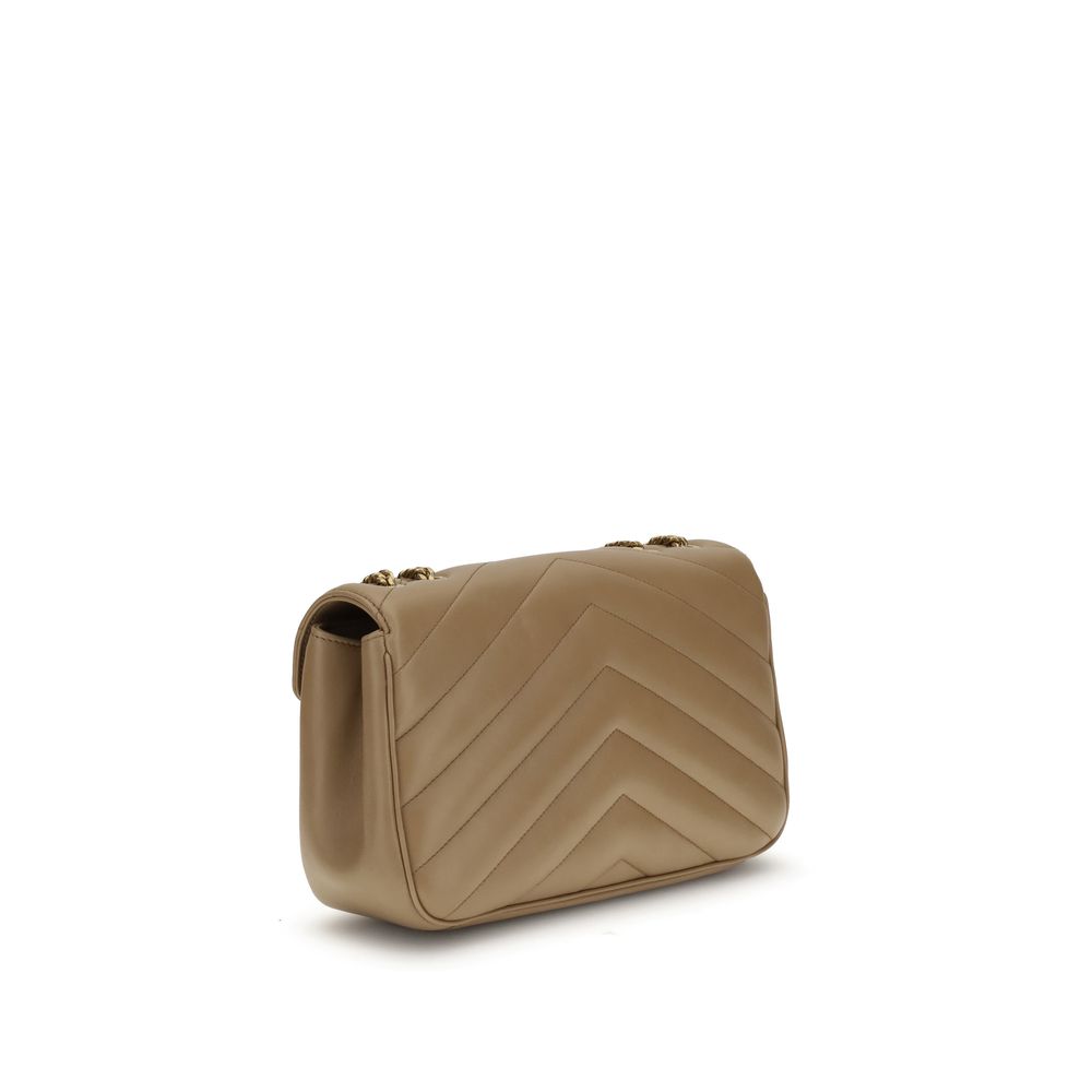 Saint Laurent Beige Calf Leather Bos Taurus Shoulder Bag Saint Laurent