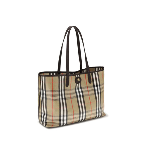 Burberry Multicolor Cotton Handbag Burberry