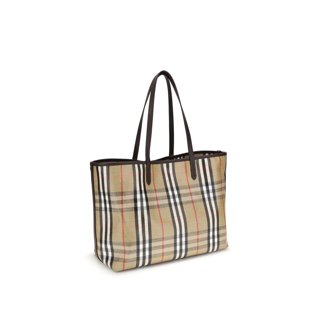 Burberry Multicolor Cotton Handbag Burberry