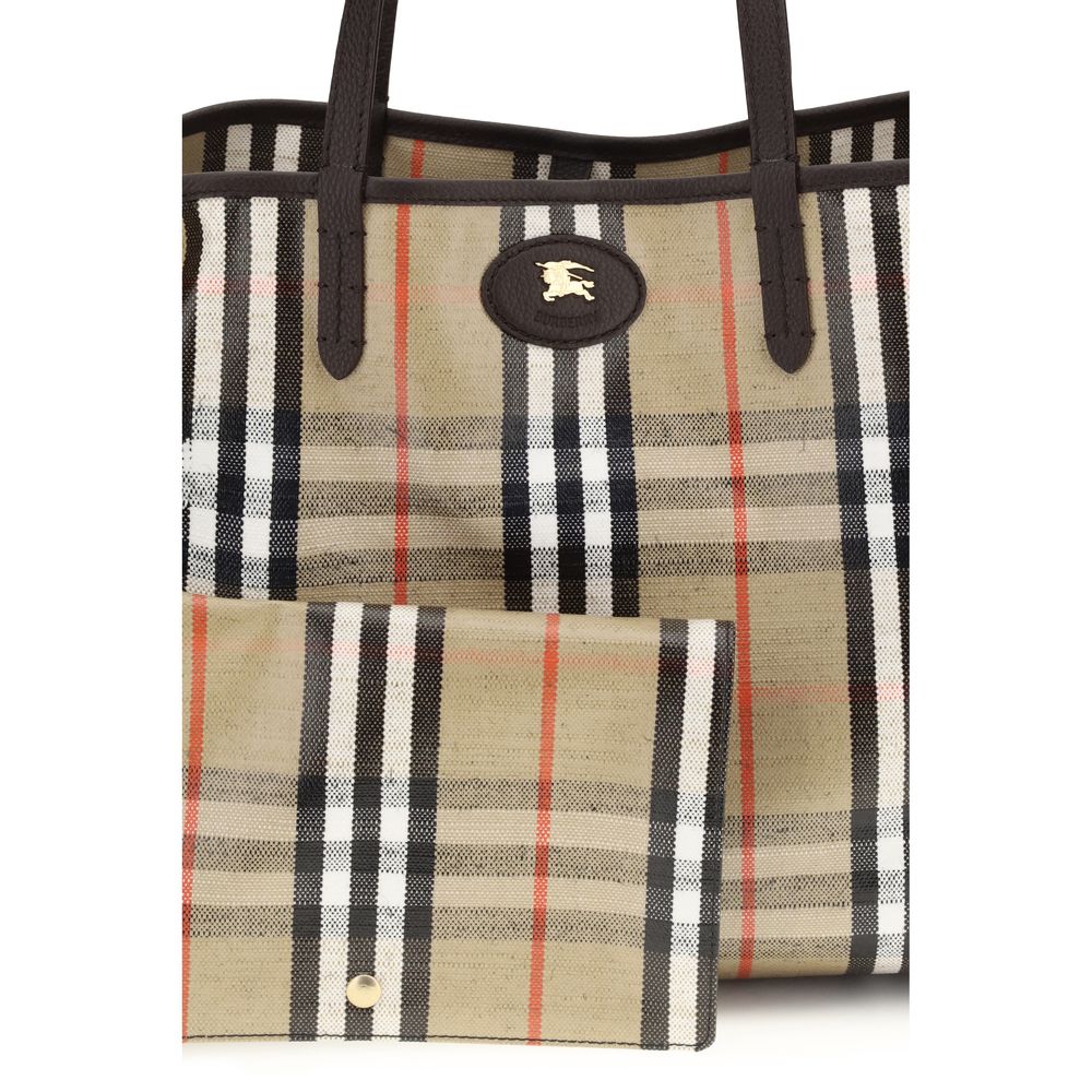 Burberry Multicolor Cotton Handbag Burberry