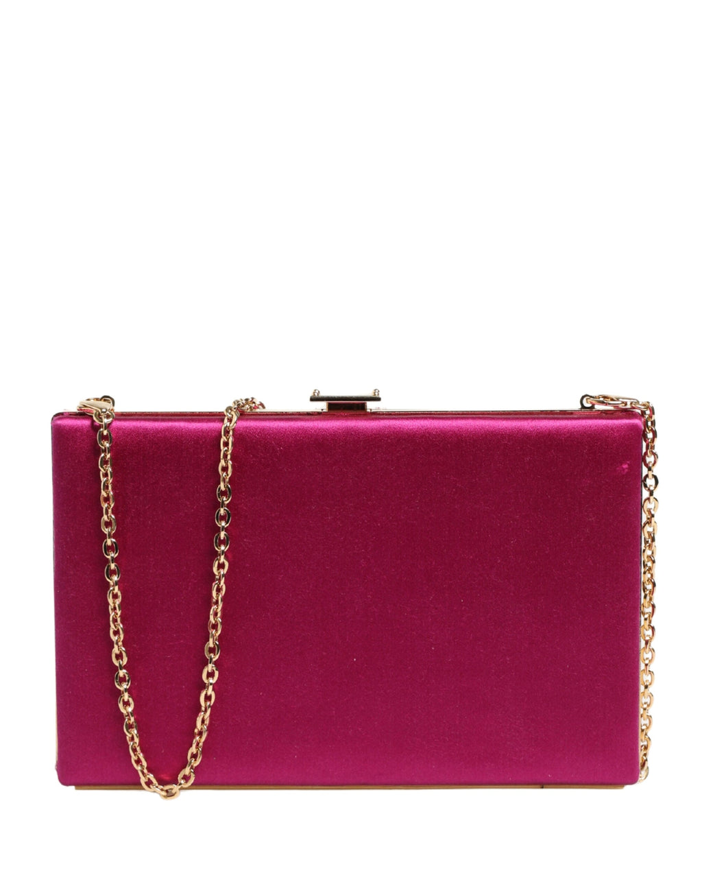 Dolce & Gabbana Pink Cotton & Brass Clutch Evening Crossbody Purse Dolce & Gabbana