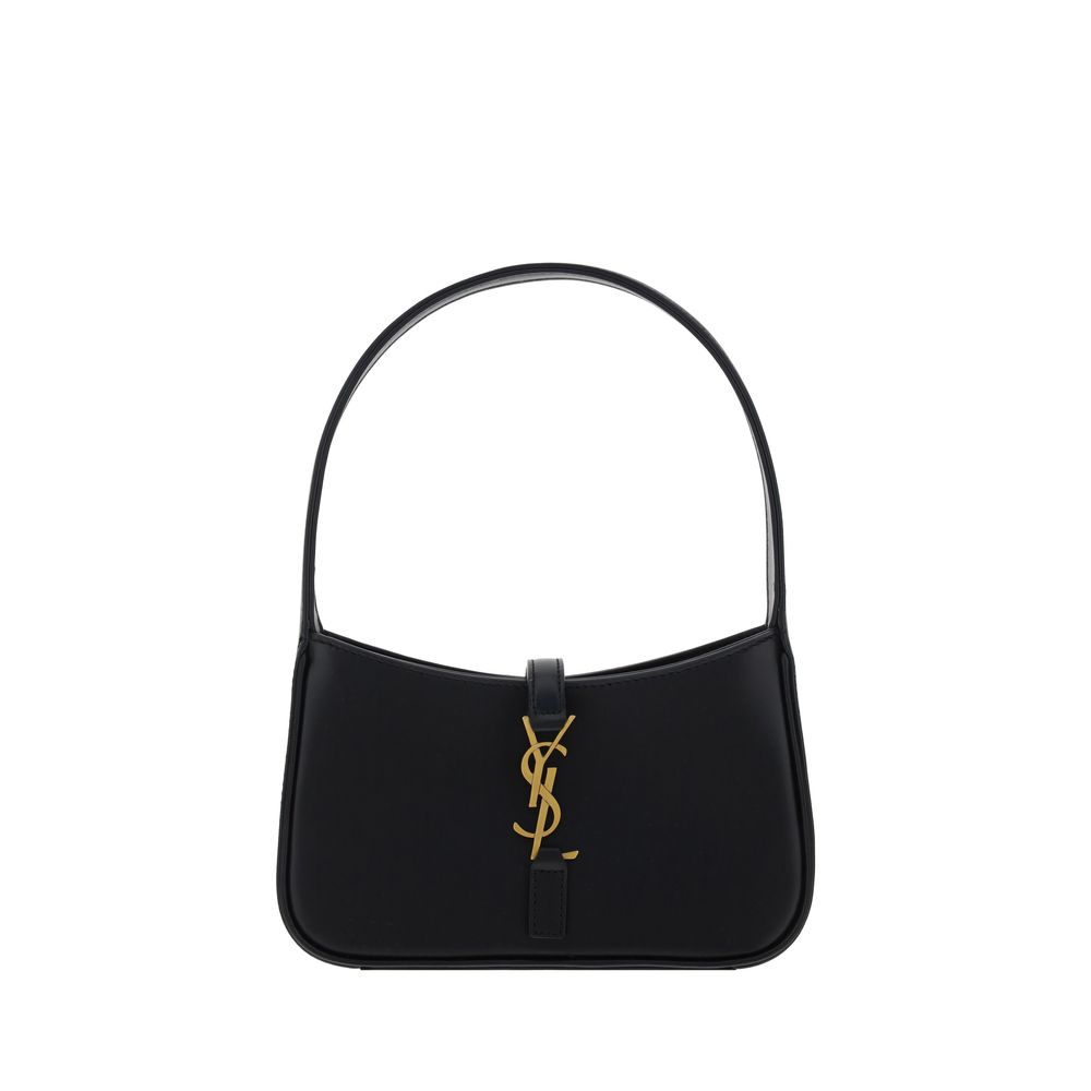 Saint Laurent Black Calf Leather Bos Taurus Shoulder Bag Saint Laurent