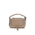 Chloé Gray Calf Leather Bos Taurus Shoulder Bag Chloé