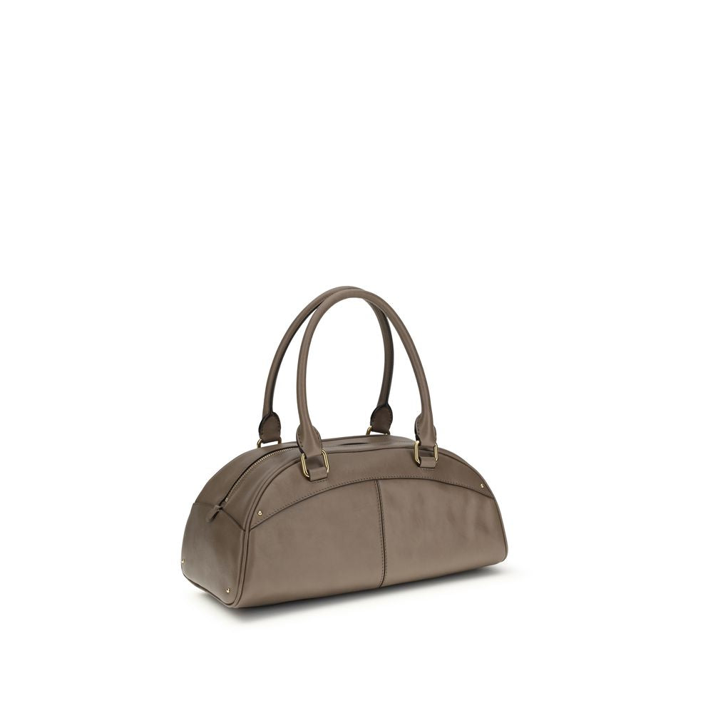 Chloé Gray Calf Leather Bos Taurus Handbag Chloé