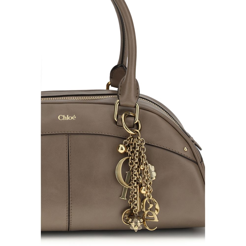Chloé Gray Calf Leather Bos Taurus Handbag Chloé