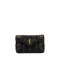 Saint Laurent Black Lamb Leather Shoulder Bag Saint Laurent