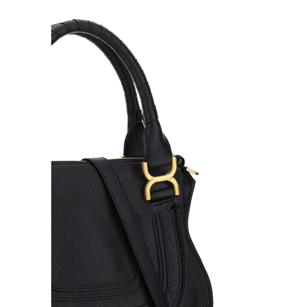 Chloé Black Calf Leather Bos Taurus Shoulder Bag Chloé