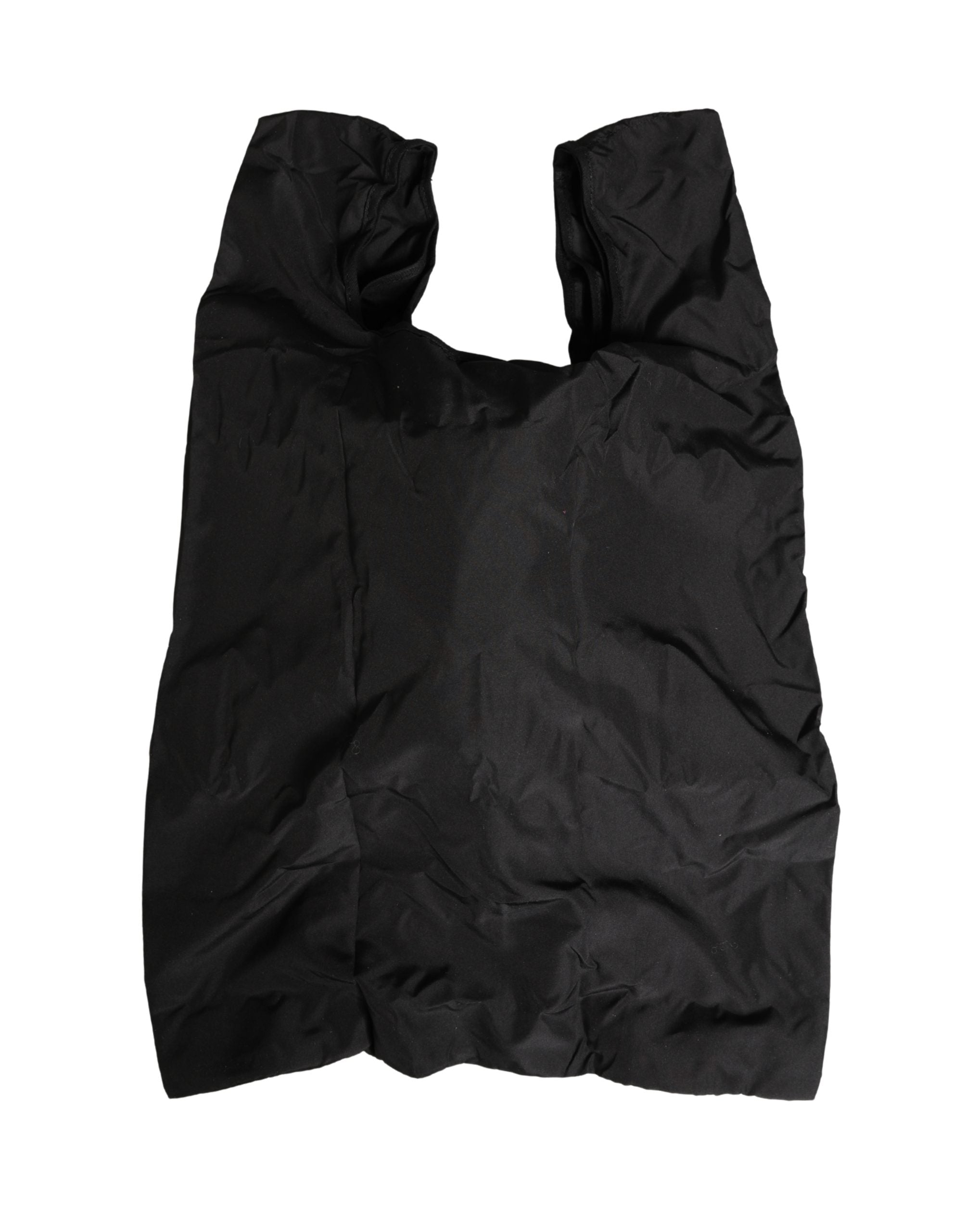 Dolce & Gabbana Men Black Polyester Panda Stuffed Ecobag Bag Dolce & Gabbana