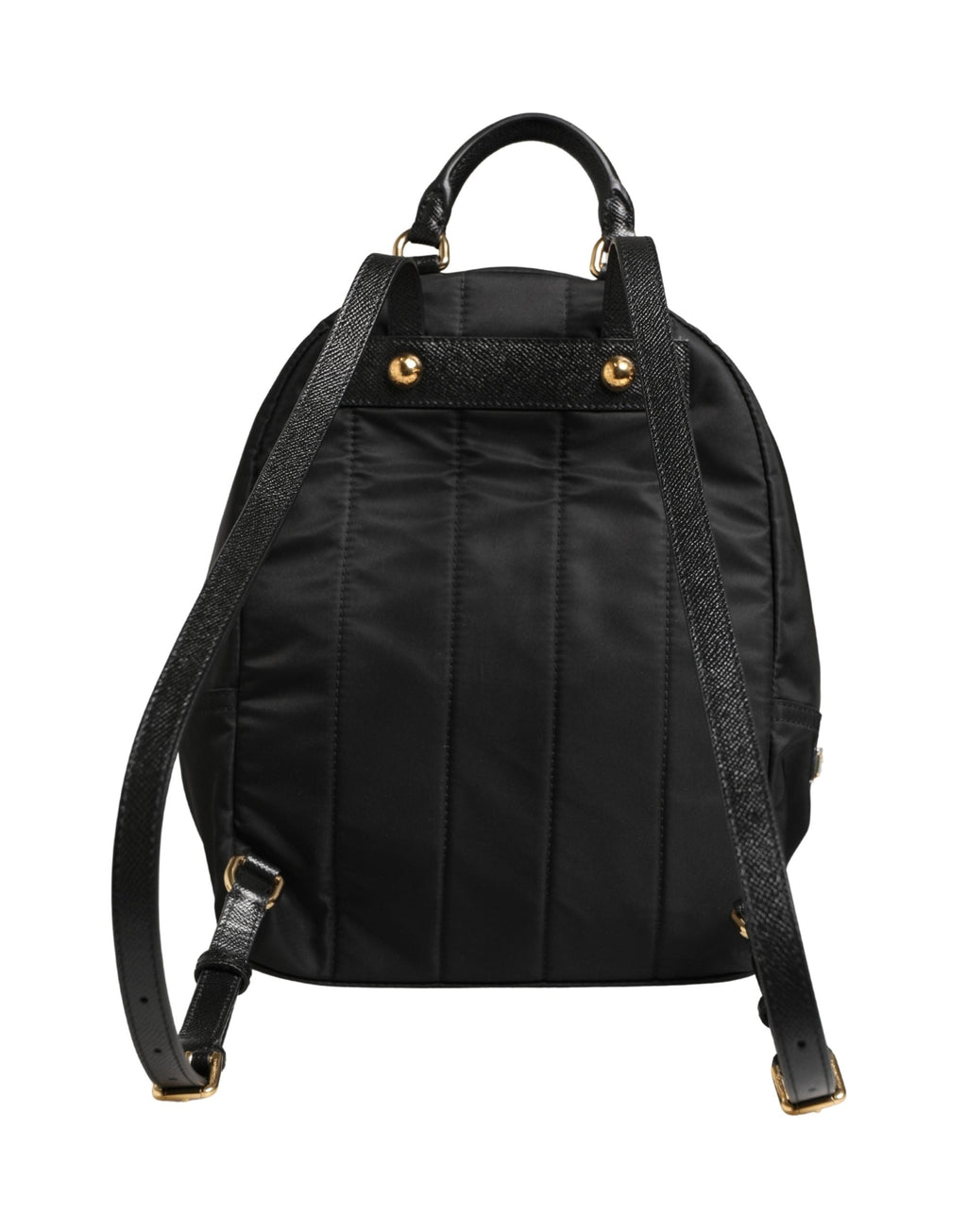 Dolce & Gabbana VULCANO Black Nylon #DGFAMILY Embellished Backpack Bag Dolce & Gabbana
