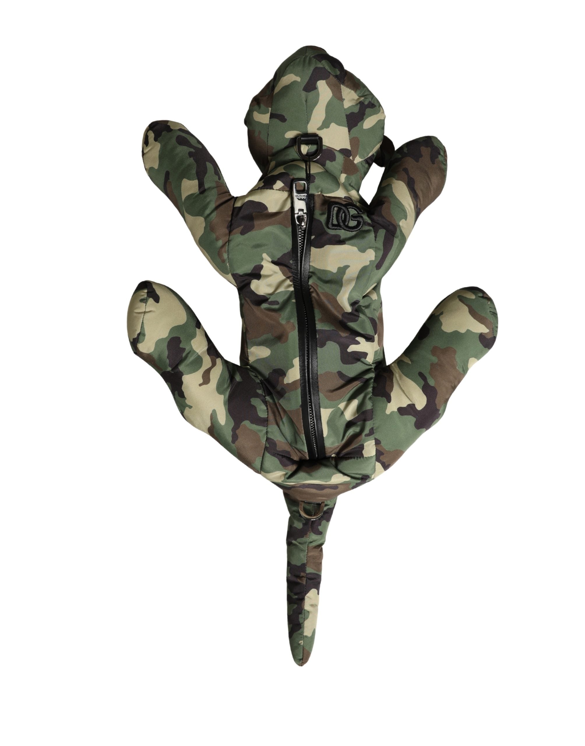 Dolce & Gabbana Multicolor Camouflage Animal Silhouette Waist Borse Bag Dolce & Gabbana