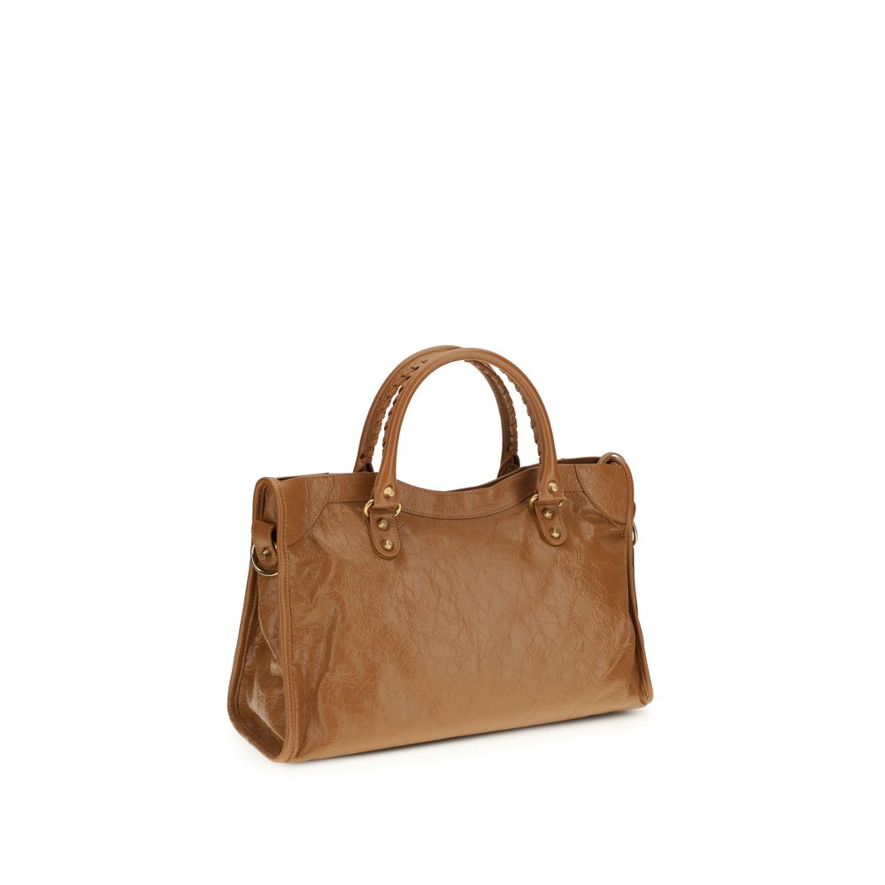 Balenciaga Beige Lamb Ovis Aries Aries Handbag Balenciaga
