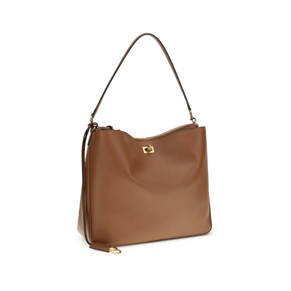 Balenciaga Beige Calf Leather Bos Taurus Shoulder Bag Balenciaga