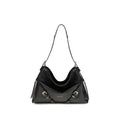 Givenchy Black Calf Leather Bos Taurus Shoulder Bag Givenchy