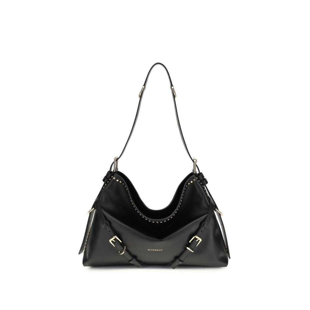 Givenchy Black Calf Leather Bos Taurus Shoulder Bag Givenchy