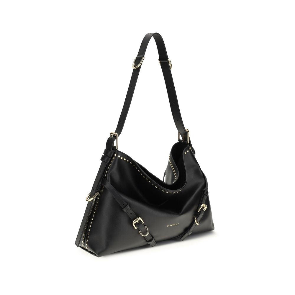 Givenchy Black Calf Leather Bos Taurus Shoulder Bag Givenchy
