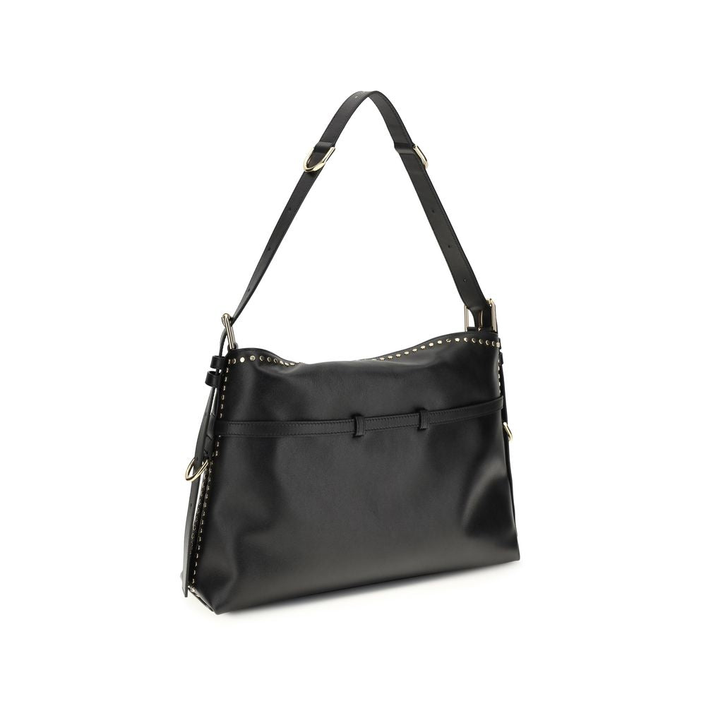 Givenchy Black Calf Leather Bos Taurus Shoulder Bag Givenchy