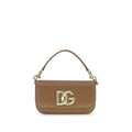 Dolce & Gabbana Brown Calf Leather Bos Taurus Handbag Dolce & Gabbana