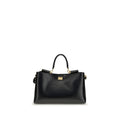 Dolce & Gabbana Black Calf Leather Bos Taurus Shoulder Bag Dolce & Gabbana