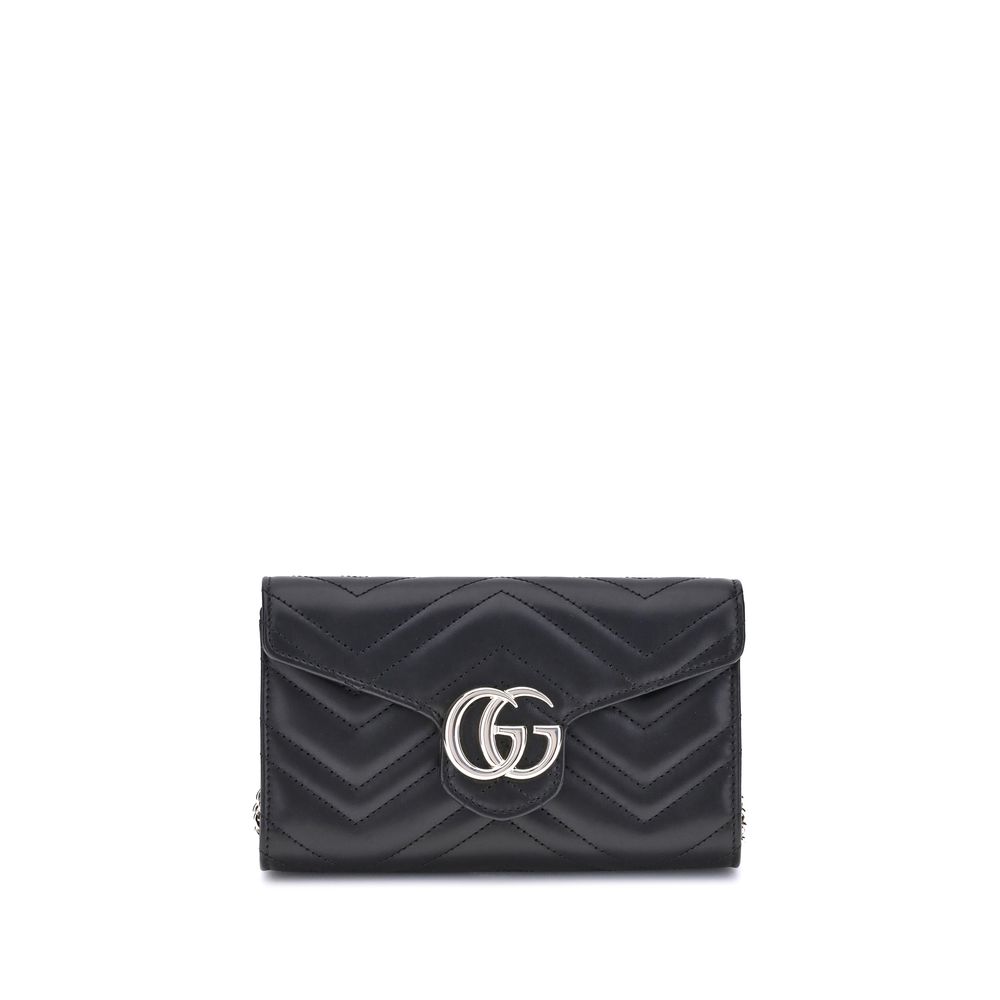 Gucci Black Calf Leather Bos Taurus Shoulder Bag Gucci