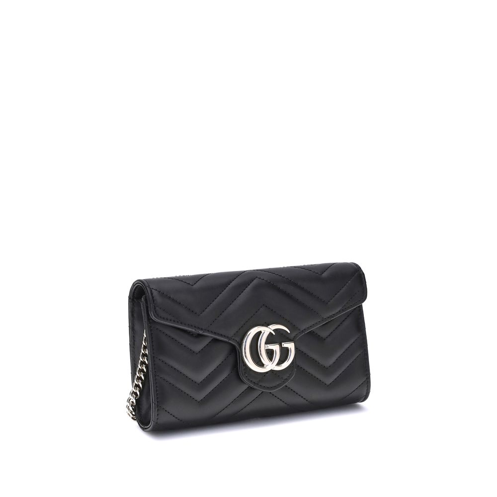 Gucci Black Calf Leather Bos Taurus Shoulder Bag Gucci