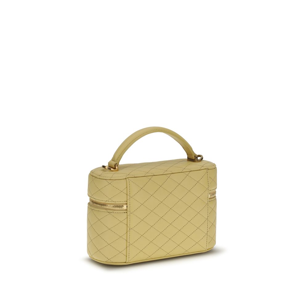 Saint Laurent Bicolor Calf Leather Bos Taurus Handbag Saint Laurent