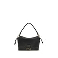 Fendi Black Lamb Ovis Aries Aries Shoulder Bag Fendi