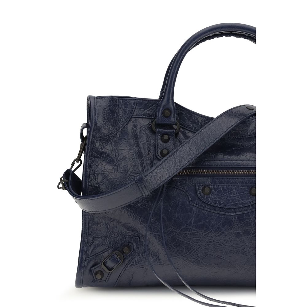 Balenciaga Blue Lamb Ovis Aries Aries Shoulder Bag Balenciaga