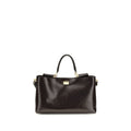 Dolce & Gabbana Brown Calf Leather Bos Taurus Shoulder Bag Dolce & Gabbana