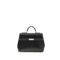 Dolce & Gabbana Black Calf Leather Bos Taurus Shoulder Bag Dolce & Gabbana
