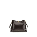 Dolce & Gabbana Brown Calf Leather Bos Taurus Shoulder Bag Dolce & Gabbana