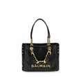 Balmain Black Calf Leather Bos Taurus Shoulder Bag Balmain