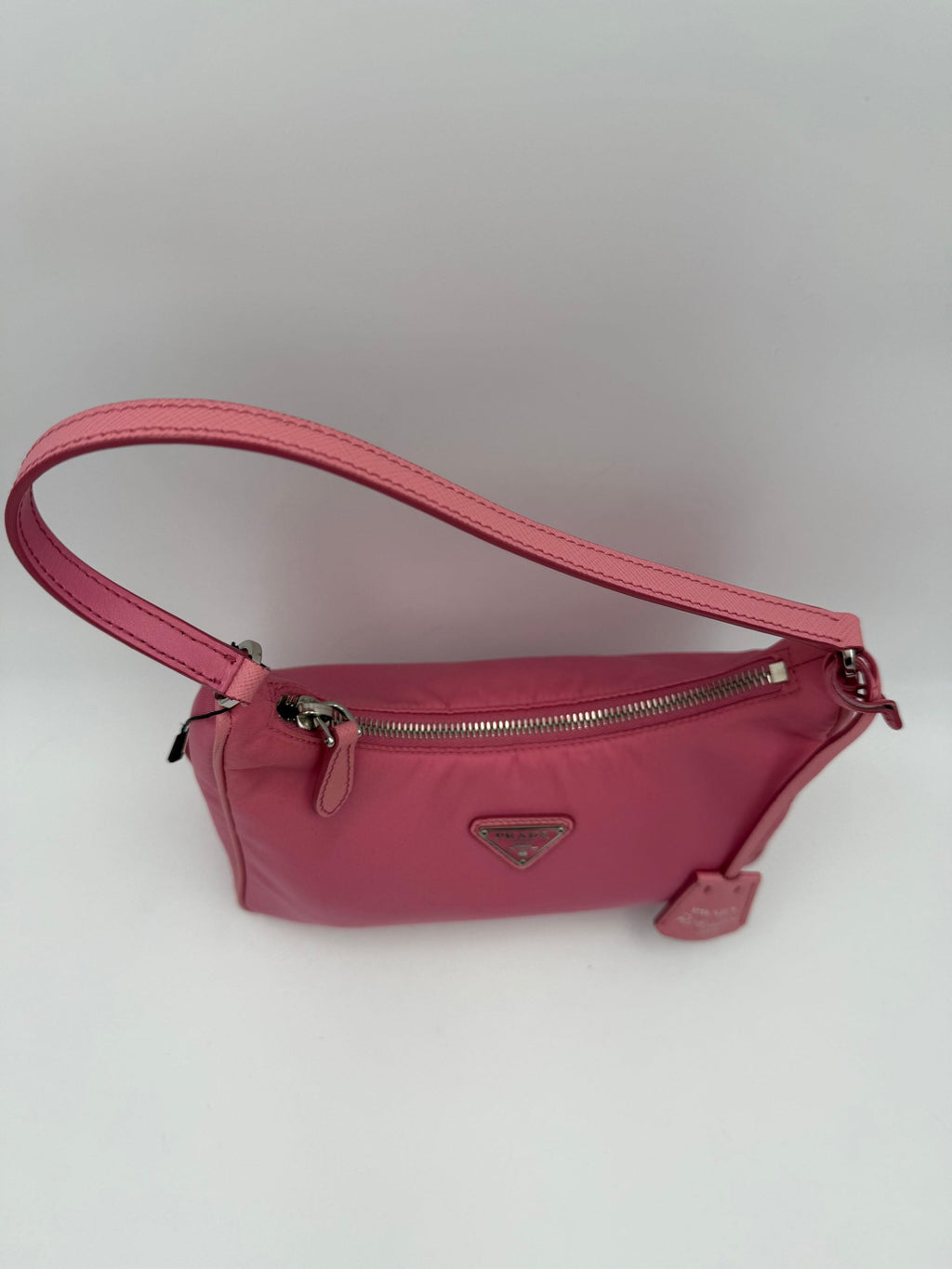 Prada PRADA HOBO Re-Nylon Pink Handbag Prada