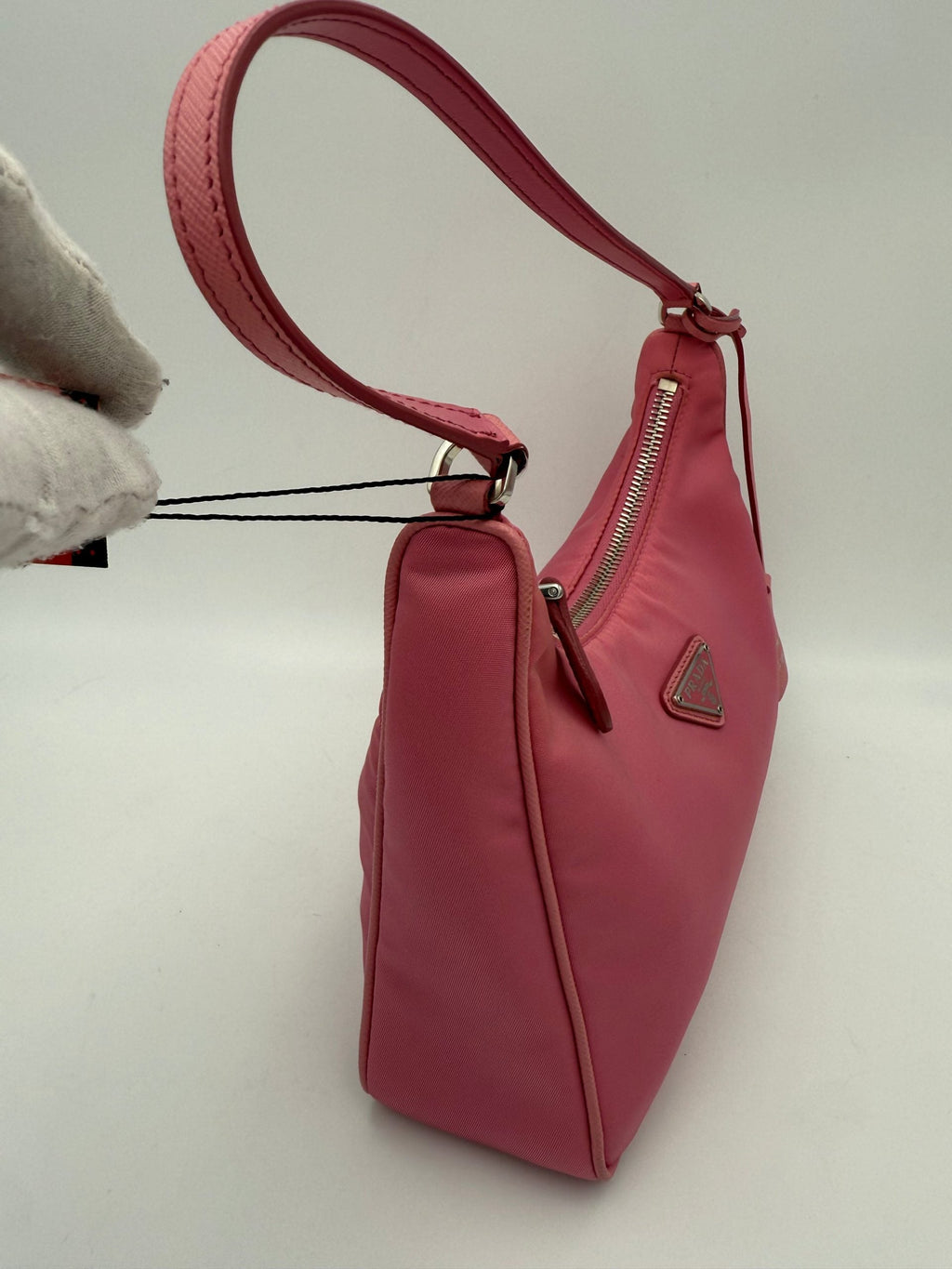 Prada PRADA HOBO Re-Nylon Pink Handbag Prada